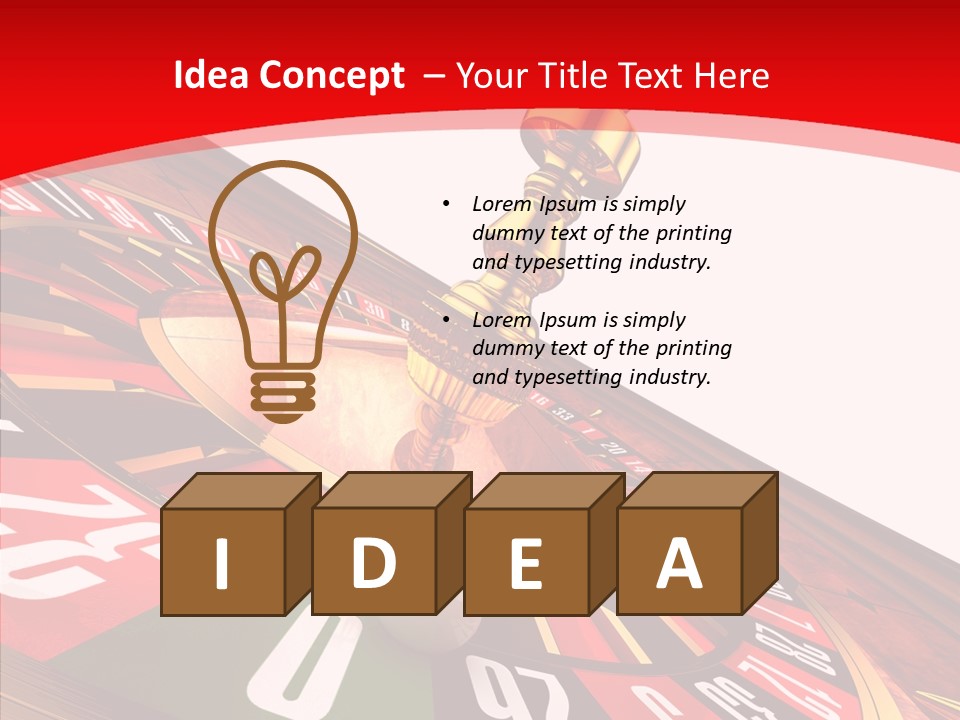 Cmyk Print Proof PowerPoint Template