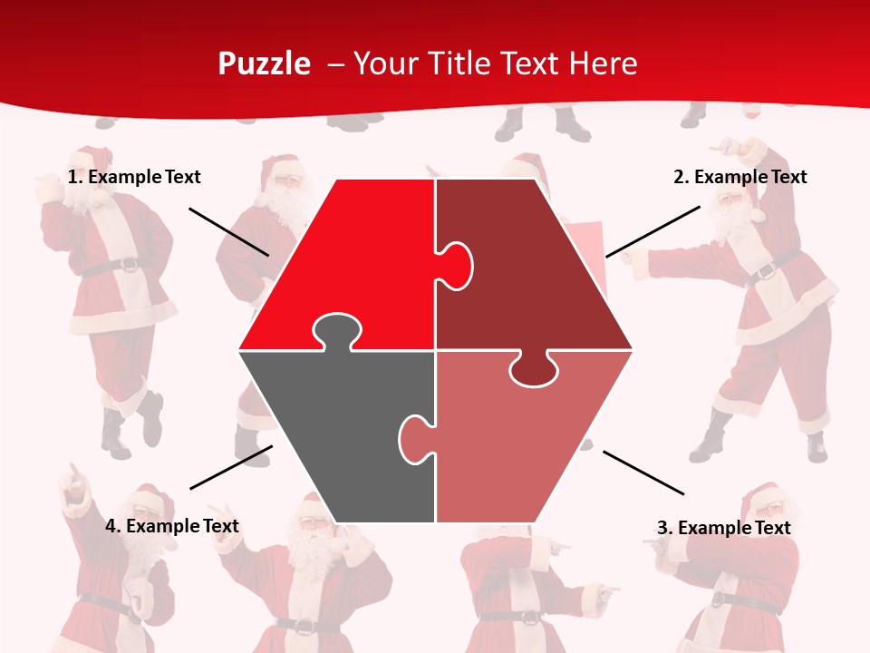 Fur New Santa PowerPoint Template