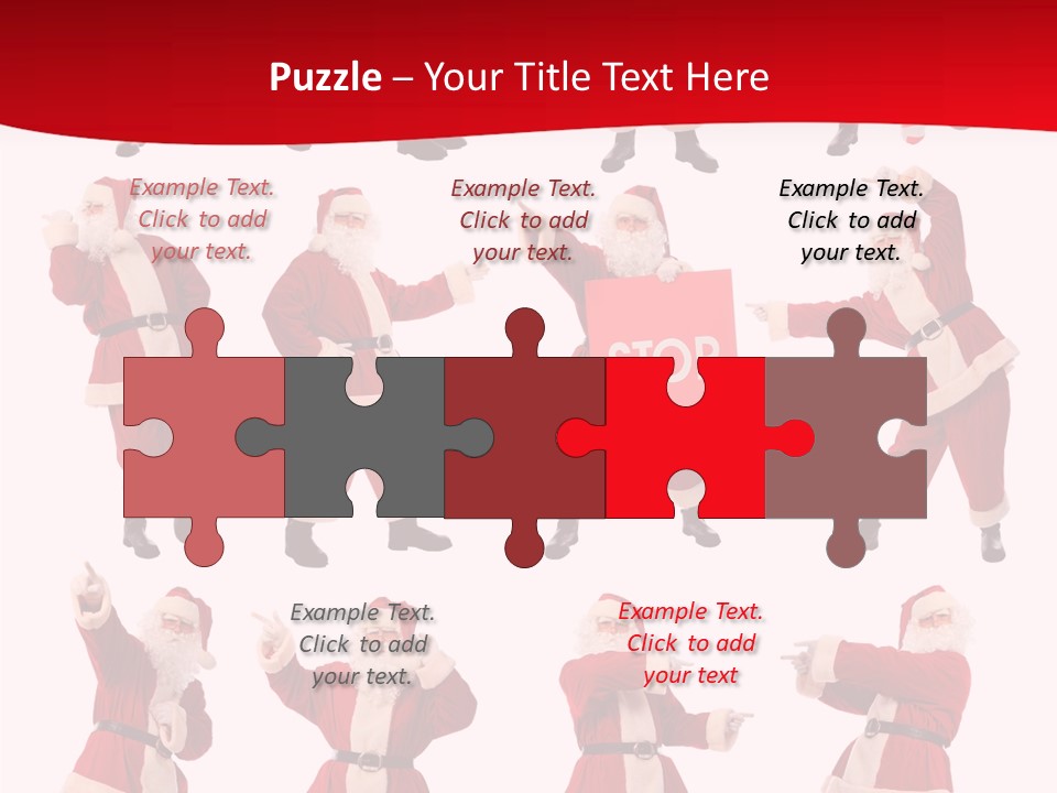 Fur New Santa PowerPoint Template