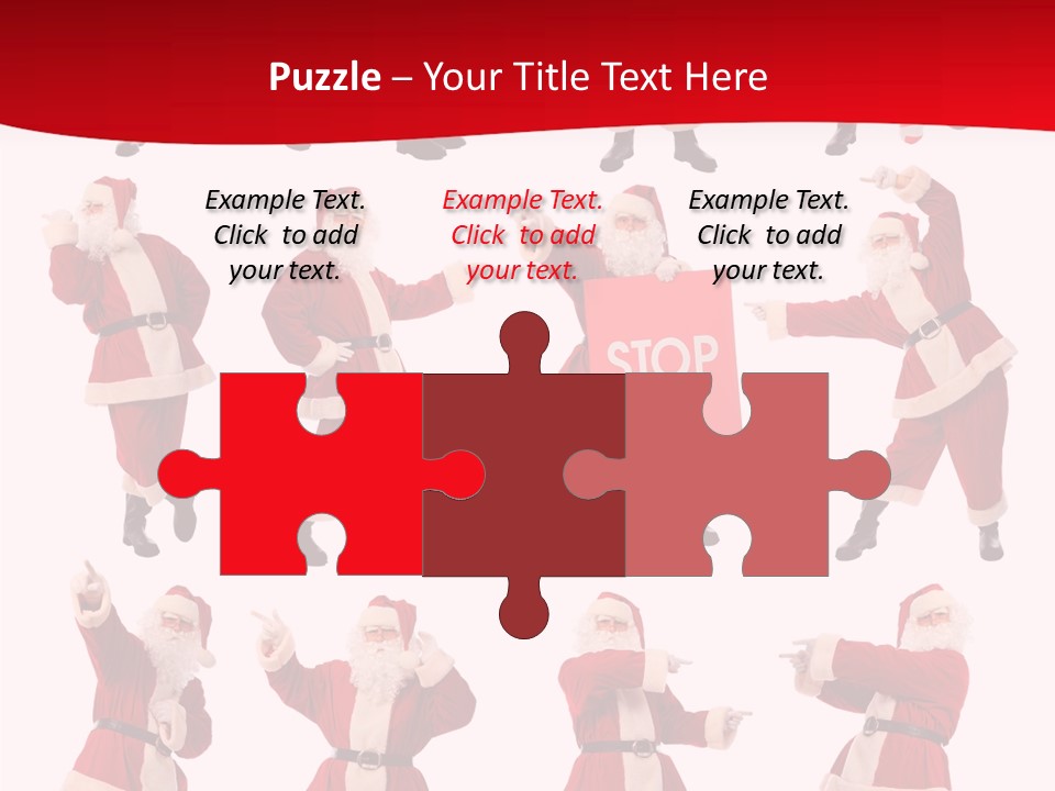 Fur New Santa PowerPoint Template