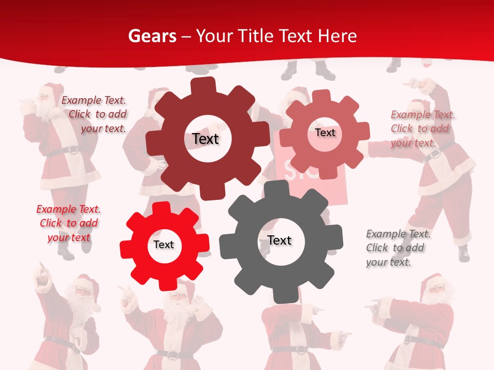 Fur New Santa PowerPoint Template
