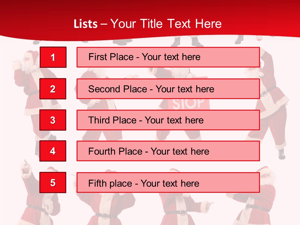 Fur New Santa PowerPoint Template