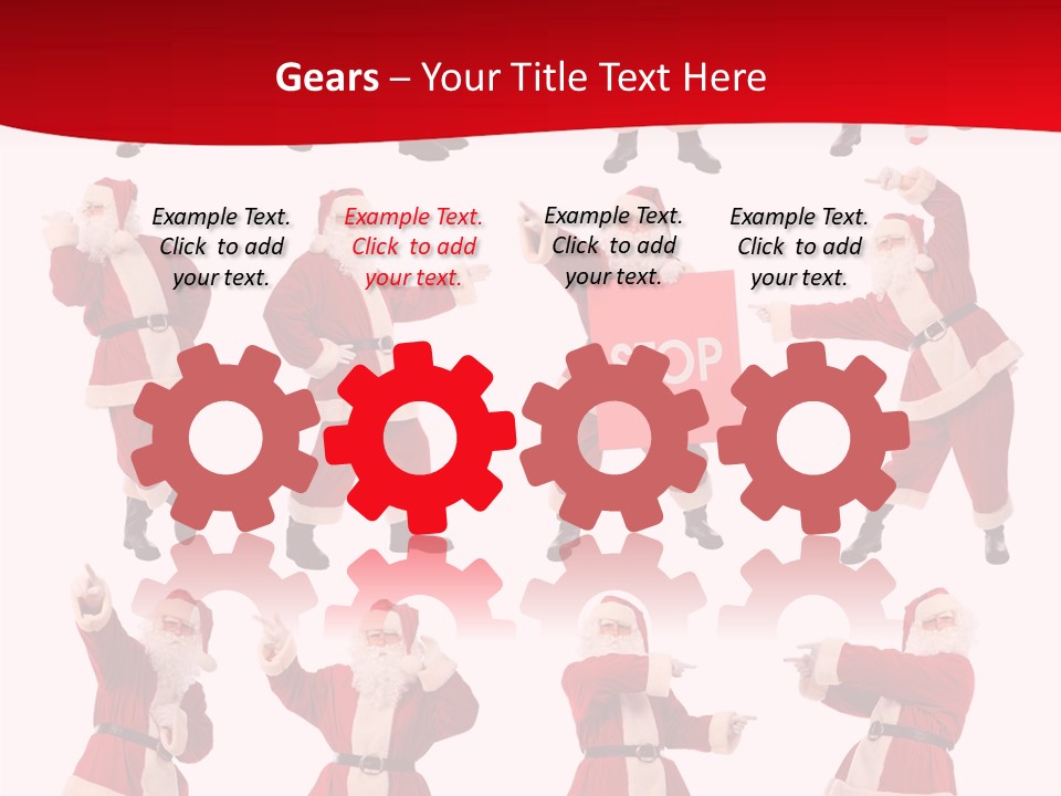 Fur New Santa PowerPoint Template