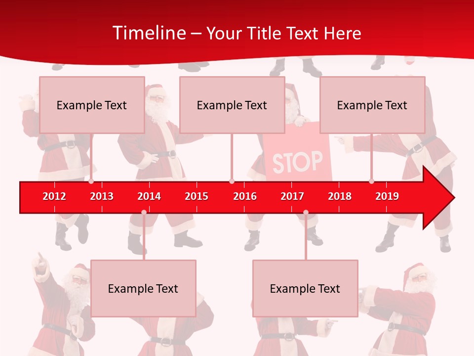 Fur New Santa PowerPoint Template