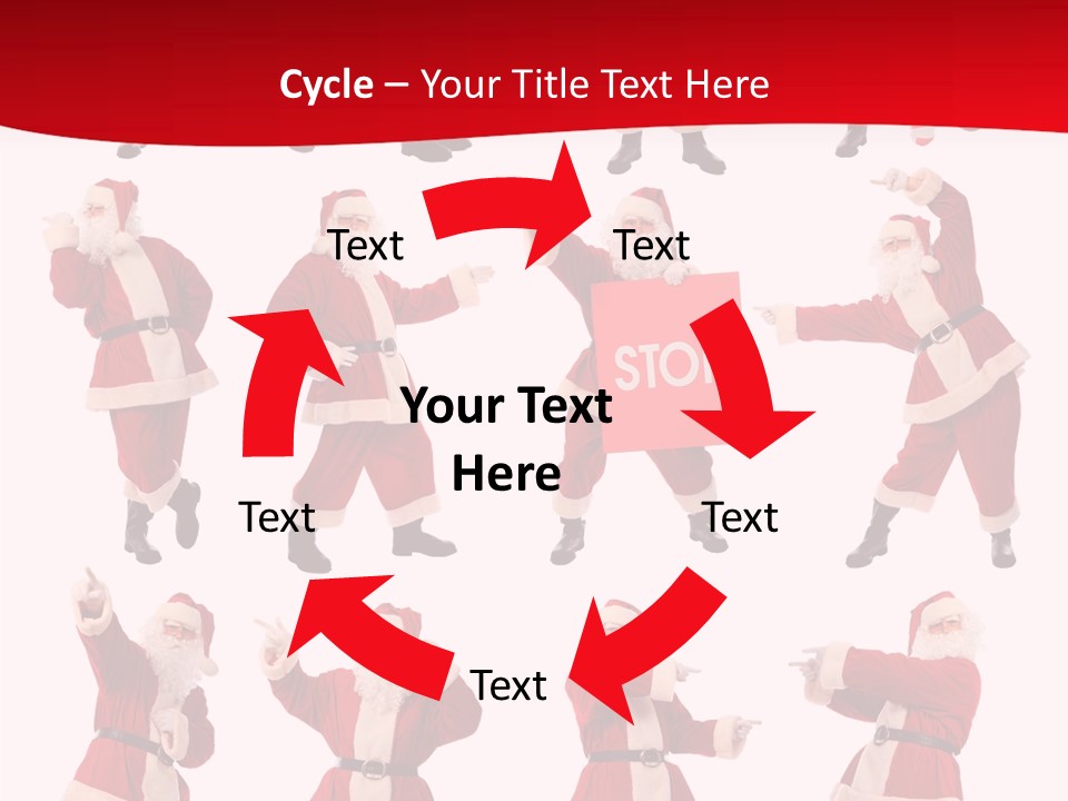 Fur New Santa PowerPoint Template
