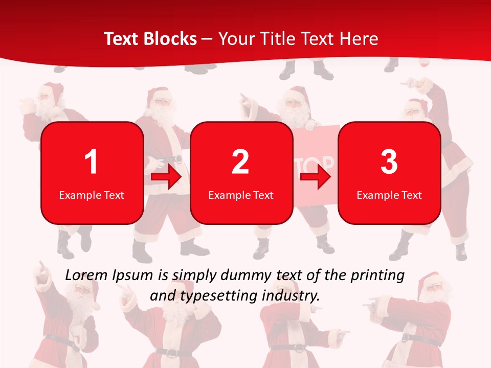 Fur New Santa PowerPoint Template