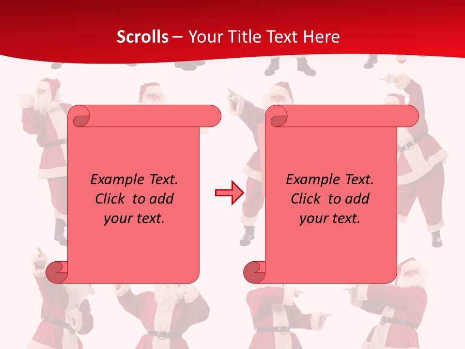 Fur New Santa PowerPoint Template