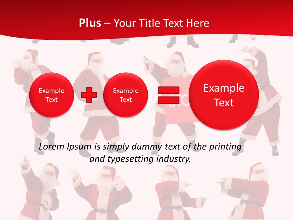 Fur New Santa PowerPoint Template