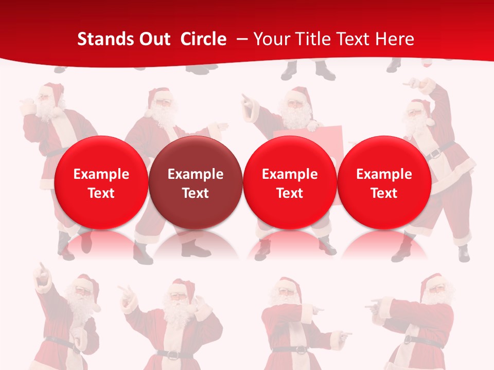 Fur New Santa PowerPoint Template