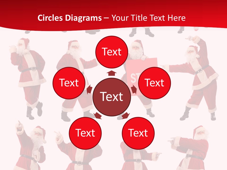 Fur New Santa PowerPoint Template