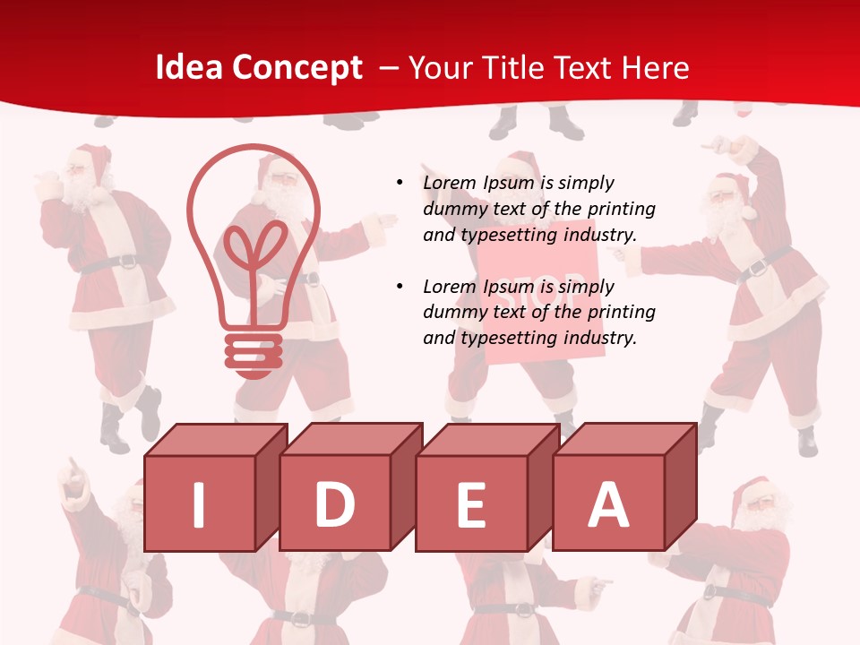 Fur New Santa PowerPoint Template