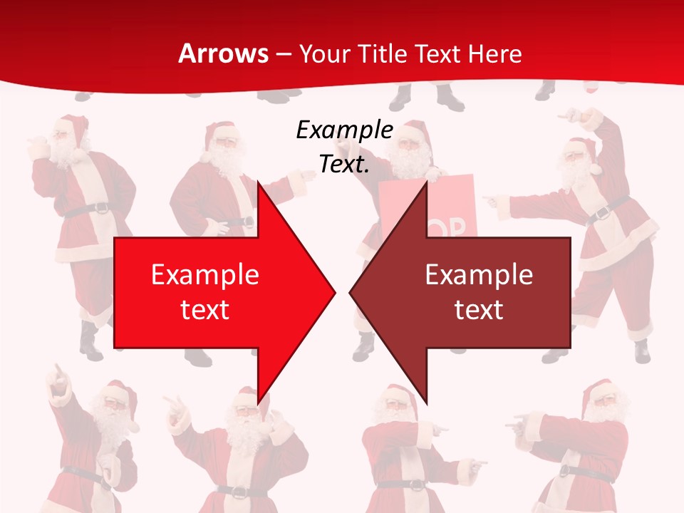 Fur New Santa PowerPoint Template