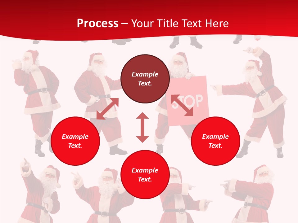 Fur New Santa PowerPoint Template