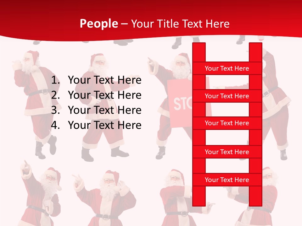 Fur New Santa PowerPoint Template