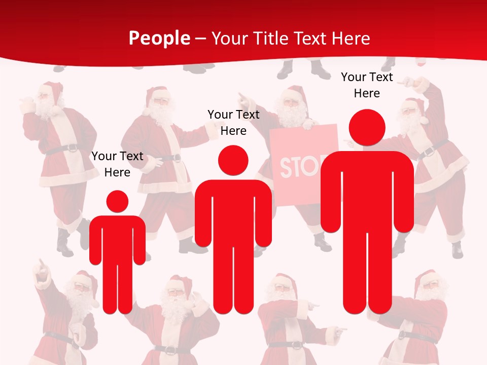 Fur New Santa PowerPoint Template