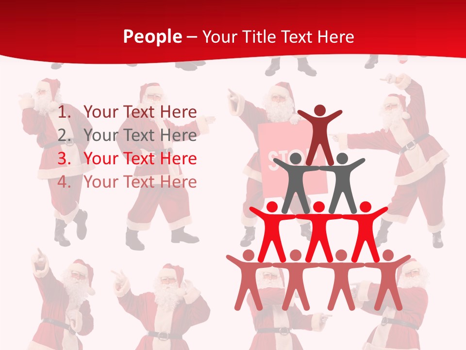 Fur New Santa PowerPoint Template