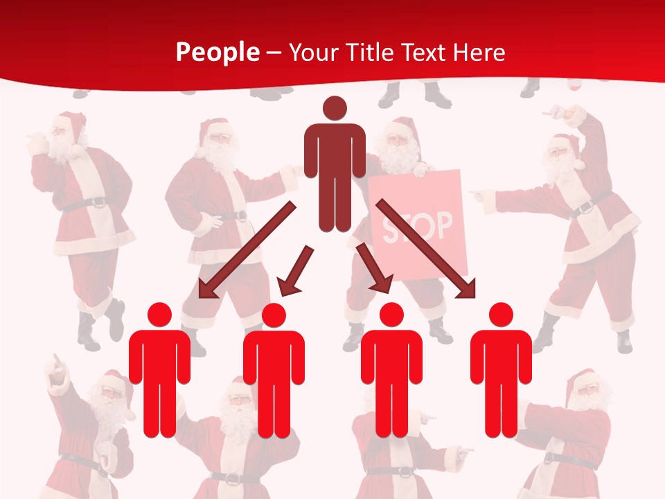 Fur New Santa PowerPoint Template