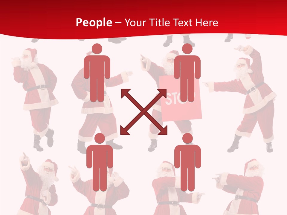 Fur New Santa PowerPoint Template