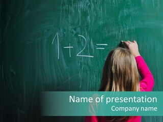 Child Maths PowerPoint Template