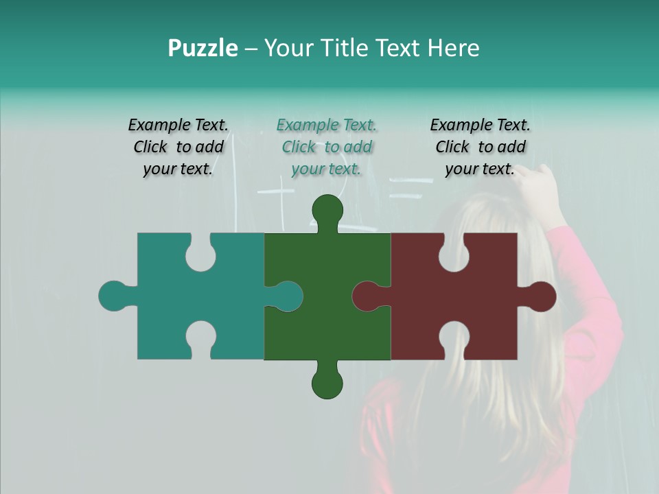 Child Maths PowerPoint Template