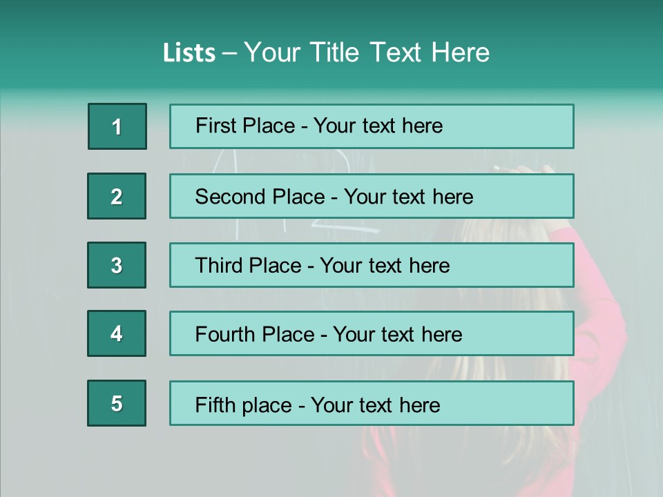 Child Maths PowerPoint Template