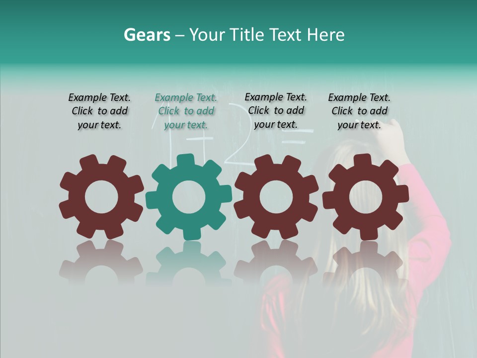 Child Maths PowerPoint Template