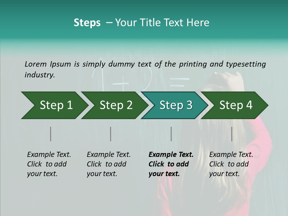Child Maths PowerPoint Template