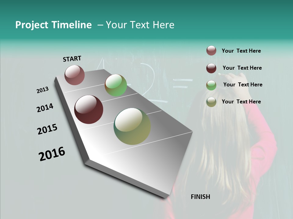 Child Maths PowerPoint Template