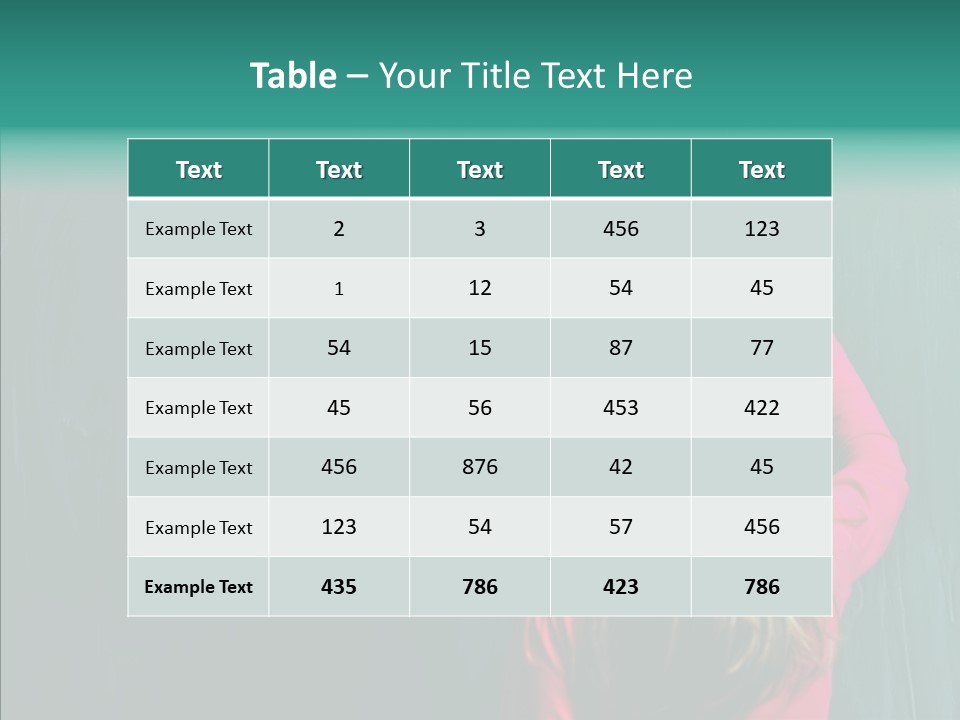 Child Maths PowerPoint Template