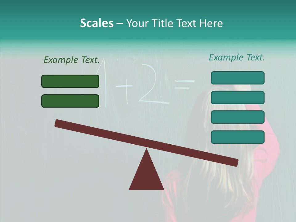Child Maths PowerPoint Template