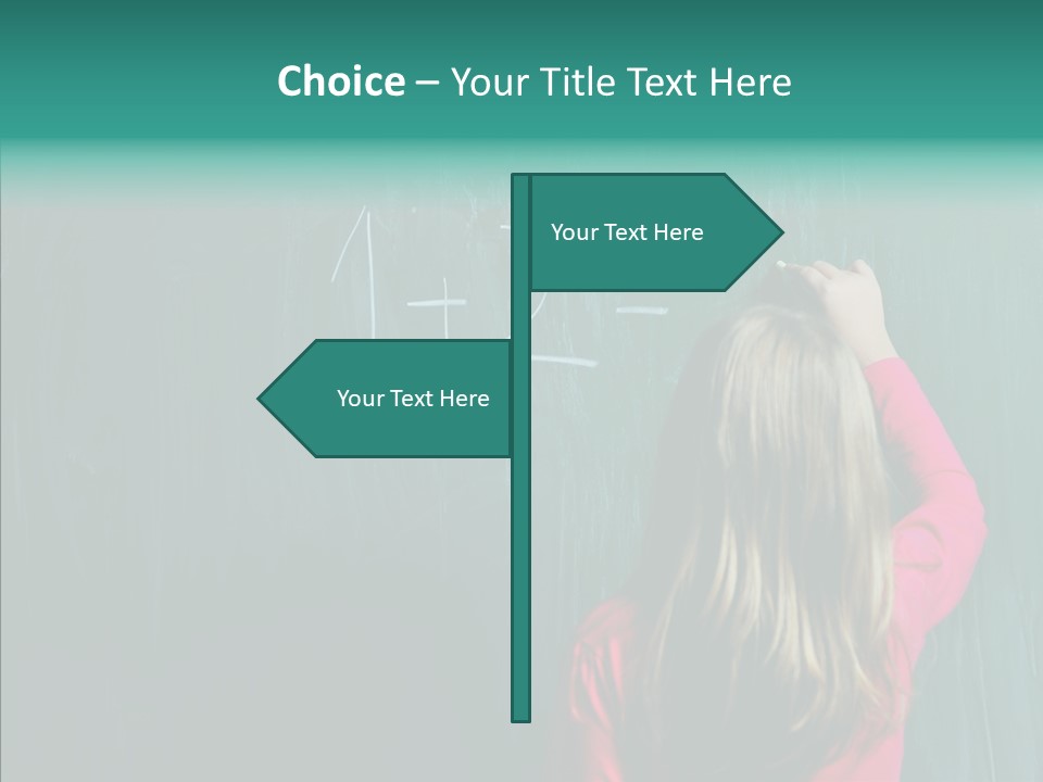 Child Maths PowerPoint Template