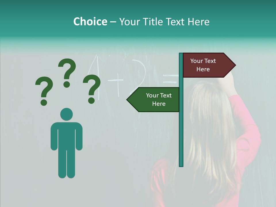 Child Maths PowerPoint Template