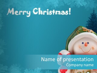 Snowman PowerPoint Template