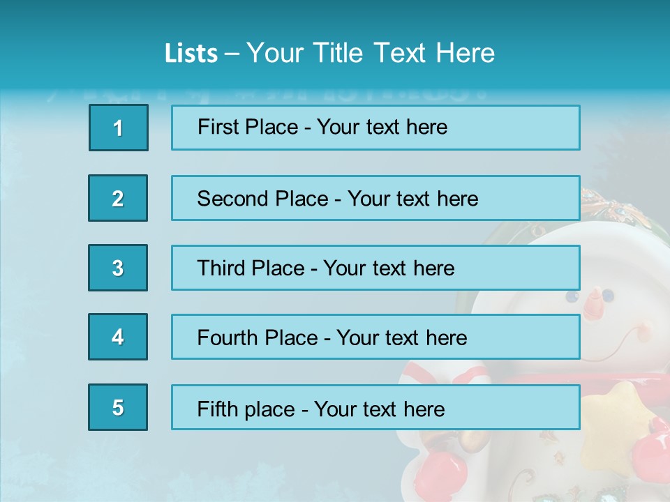 Snowman PowerPoint Template