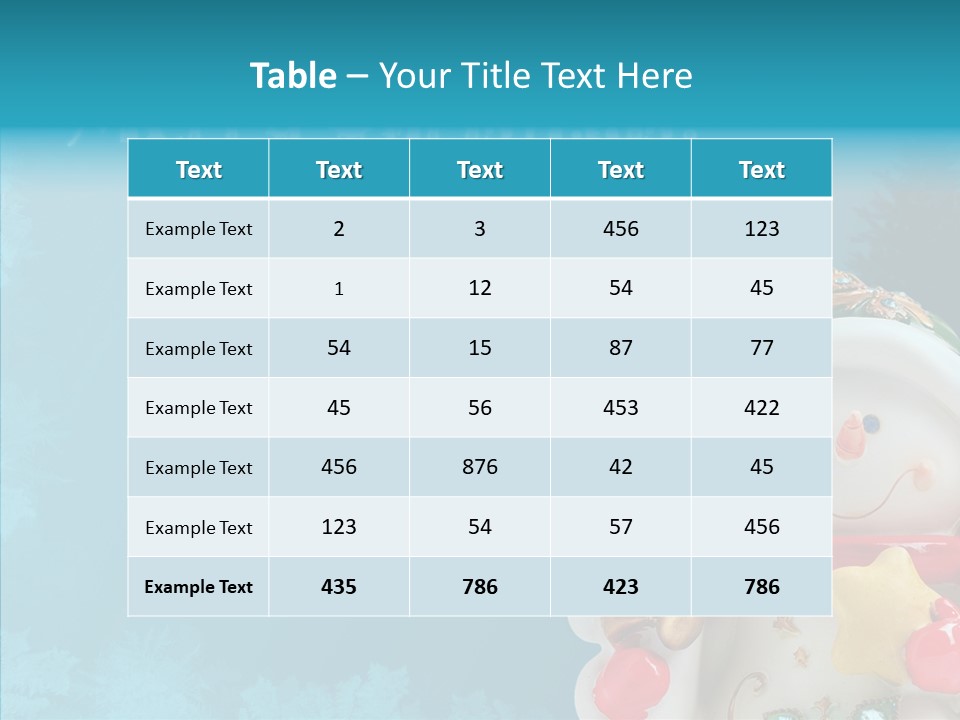 Snowman PowerPoint Template
