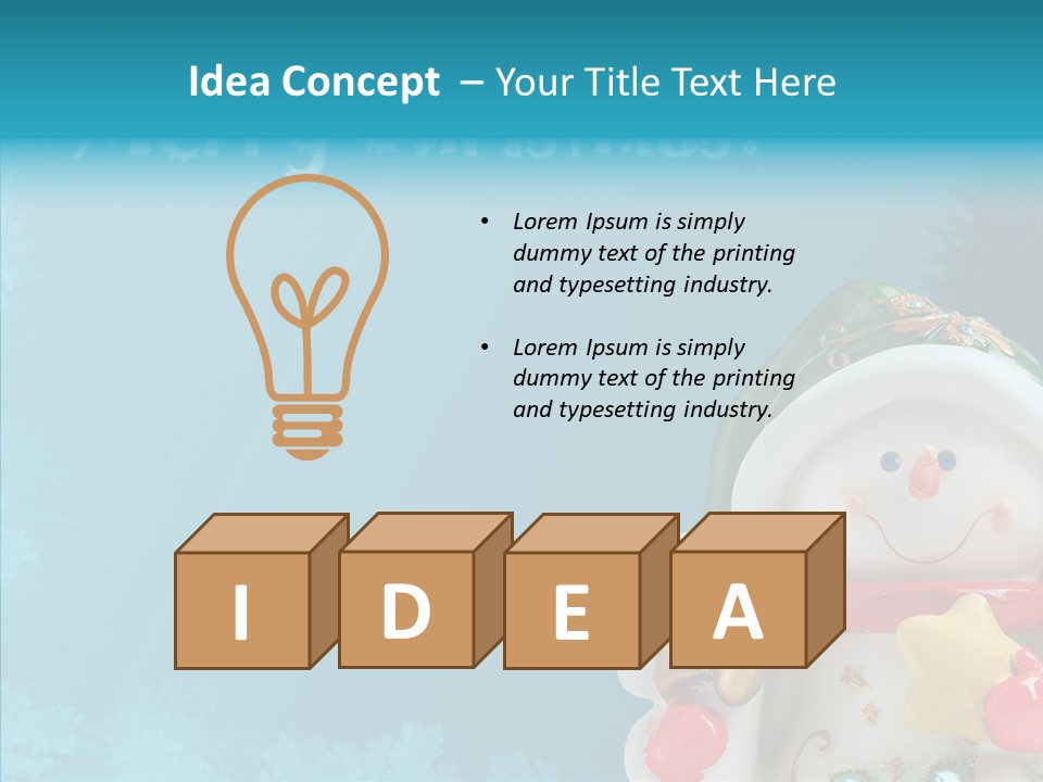 Snowman PowerPoint Template