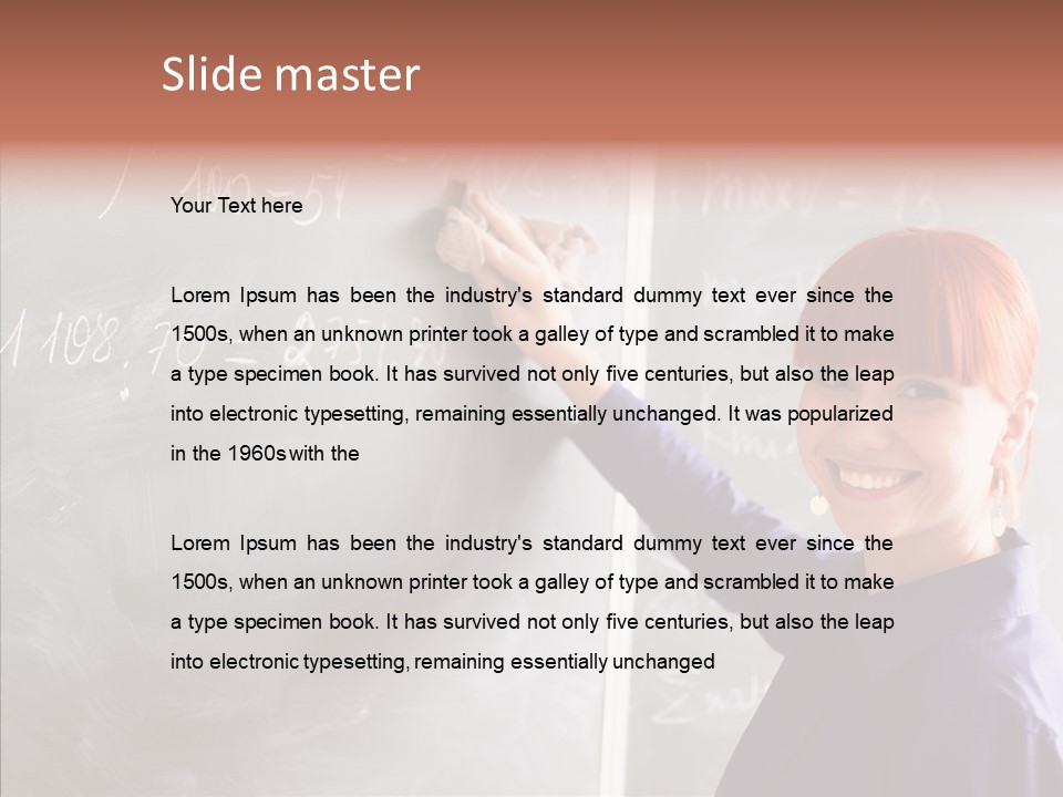 School Teacher PowerPoint Template