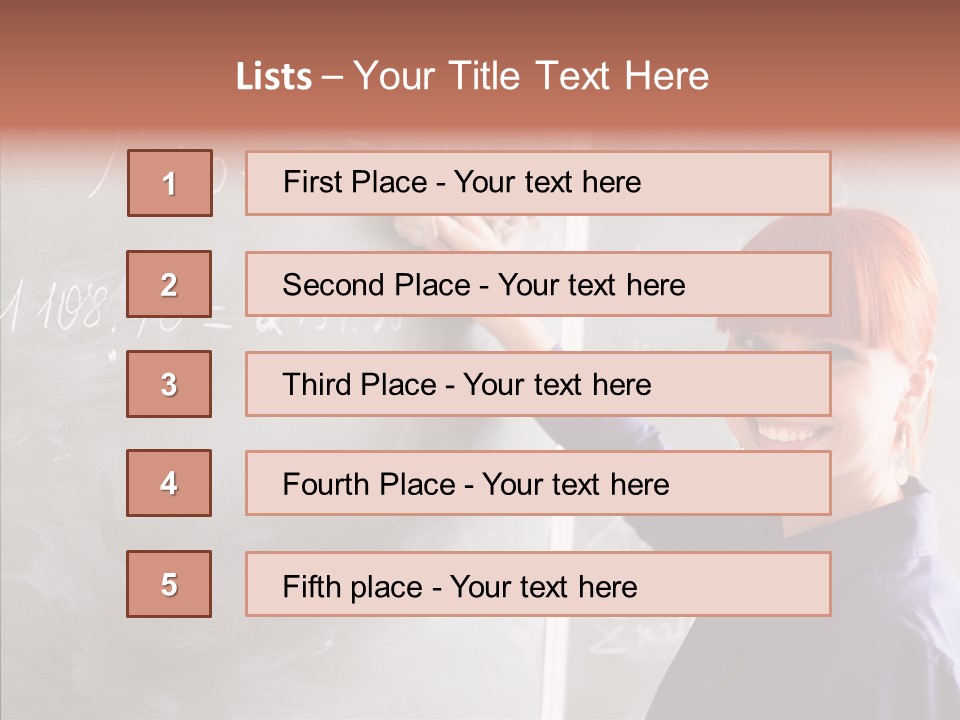 School Teacher PowerPoint Template