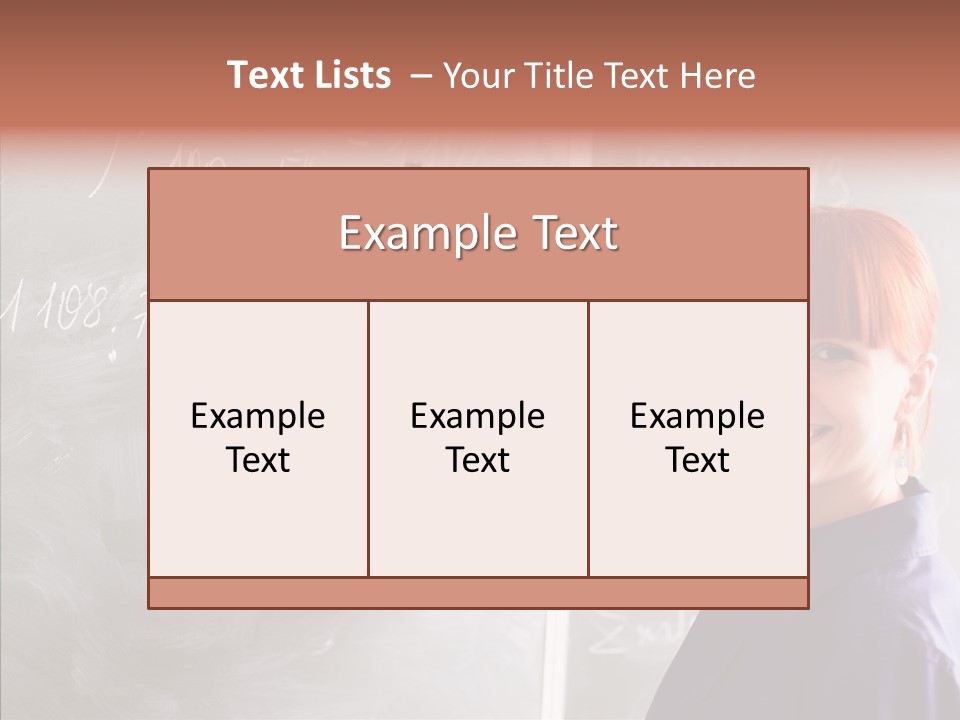 School Teacher PowerPoint Template