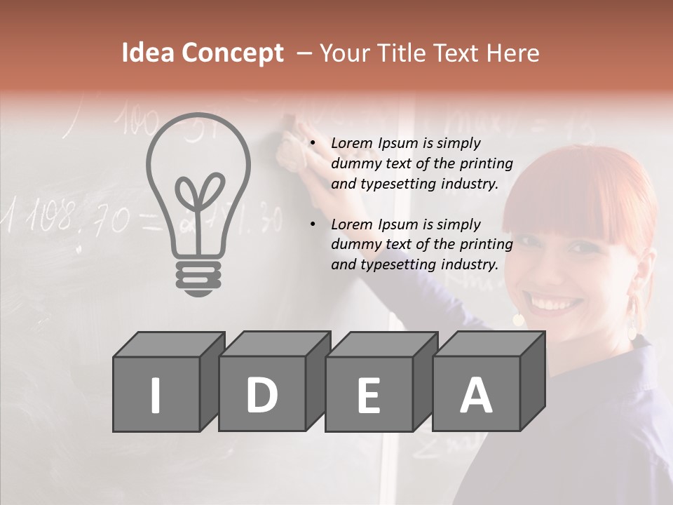 School Teacher PowerPoint Template