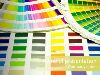 Cmyk Print Proof PowerPoint Template