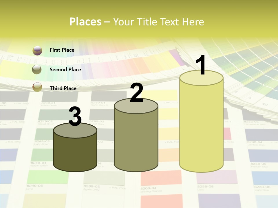 Cmyk Print Proof PowerPoint Template