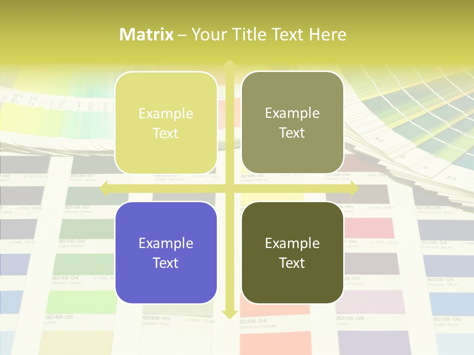 Cmyk Print Proof PowerPoint Template