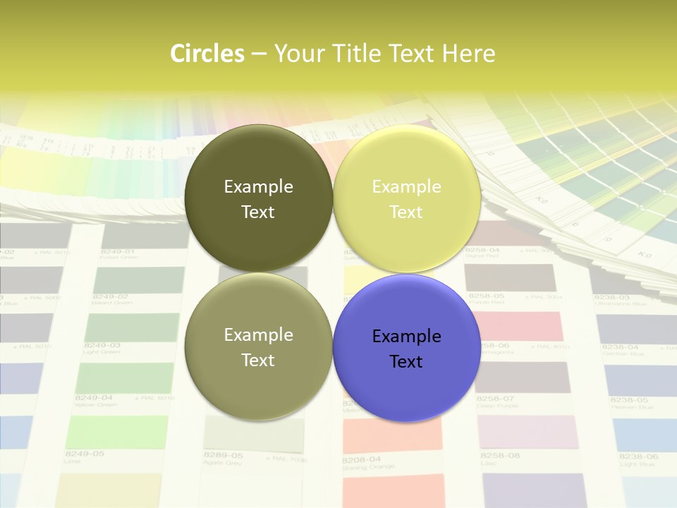 Cmyk Print Proof PowerPoint Template