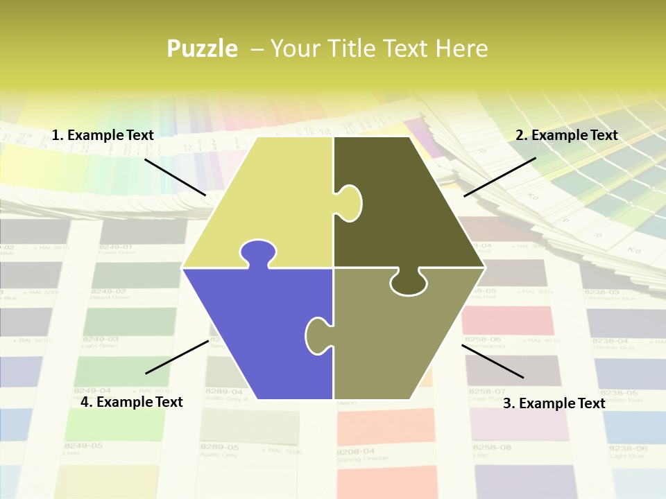 Cmyk Print Proof PowerPoint Template