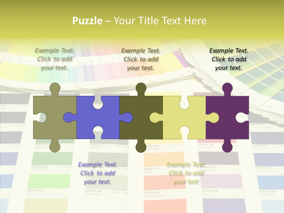 Cmyk Print Proof PowerPoint Template