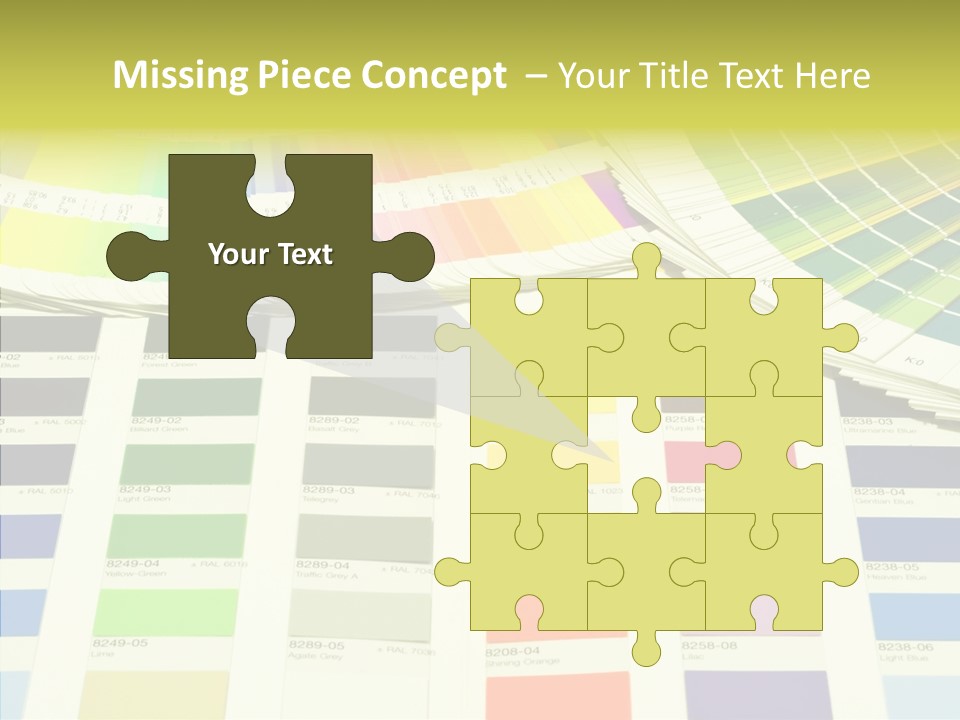 Cmyk Print Proof PowerPoint Template