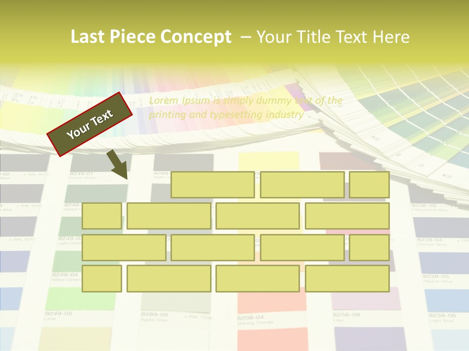 Cmyk Print Proof PowerPoint Template