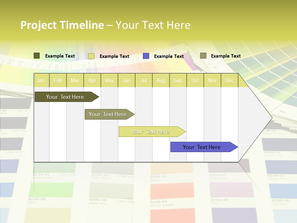 Cmyk Print Proof PowerPoint Template