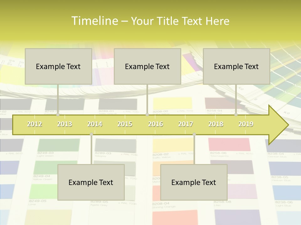 Cmyk Print Proof PowerPoint Template